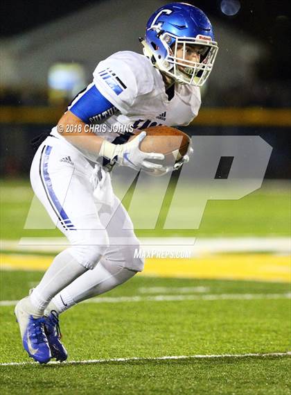 Thumbnail 1 in Columbia @ Taylorville (IHSA Class 4A 2nd Round Playoff) photogallery.