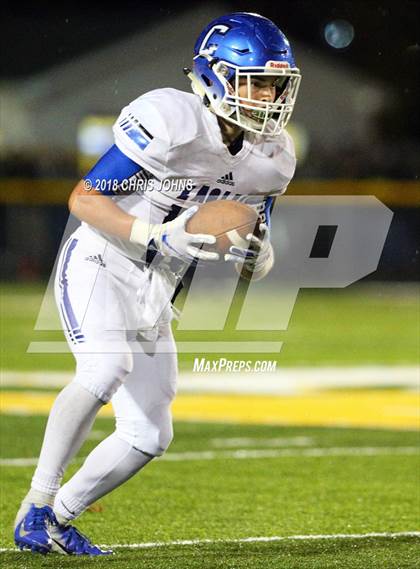 Thumbnail 2 in Columbia @ Taylorville (IHSA Class 4A 2nd Round Playoff) photogallery.