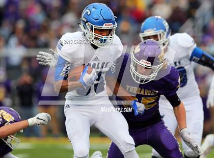 Thumbnail 1 in Columbia @ Taylorville (IHSA Class 4A 2nd Round Playoff) photogallery.