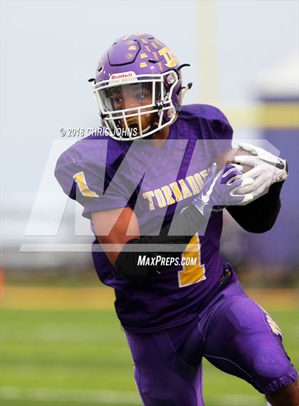 Thumbnail 1 in Columbia @ Taylorville (IHSA Class 4A 2nd Round Playoff) photogallery.