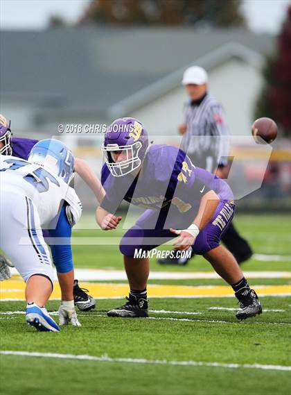 Thumbnail 2 in Columbia @ Taylorville (IHSA Class 4A 2nd Round Playoff) photogallery.