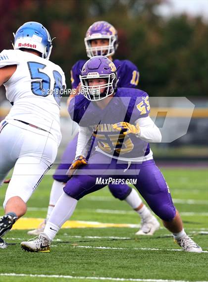 Thumbnail 2 in Columbia @ Taylorville (IHSA Class 4A 2nd Round Playoff) photogallery.