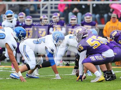 Thumbnail 2 in Columbia @ Taylorville (IHSA Class 4A 2nd Round Playoff) photogallery.