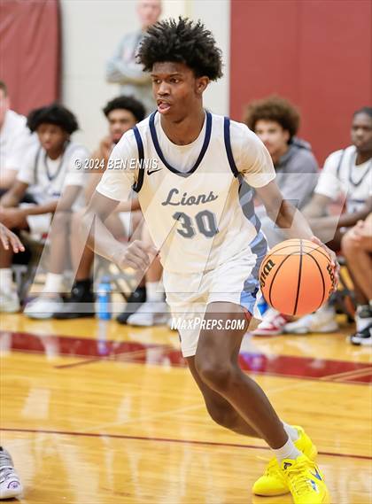 Thumbnail 2 in Lovett vs. KIPP Atlanta Collegiate (HIES MLK Classic) photogallery.