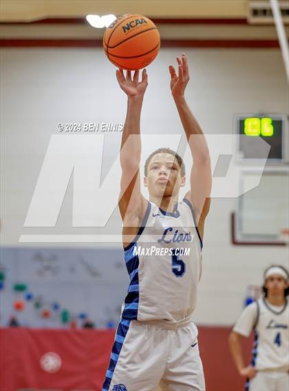 Thumbnail 3 in Lovett vs. KIPP Atlanta Collegiate (HIES MLK Classic) photogallery.