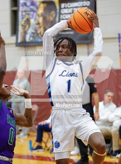 Thumbnail 1 in Lovett vs. KIPP Atlanta Collegiate (HIES MLK Classic) photogallery.
