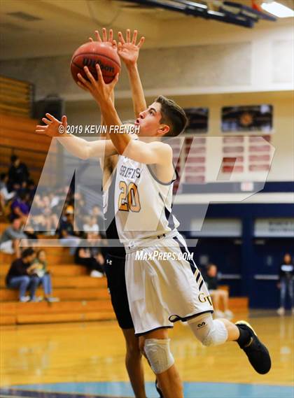 Thumbnail 2 in  Glendale Prep Academy vs Deer Valley (Sunnyslope Hoopsgiving Basketball Tournament) photogallery.