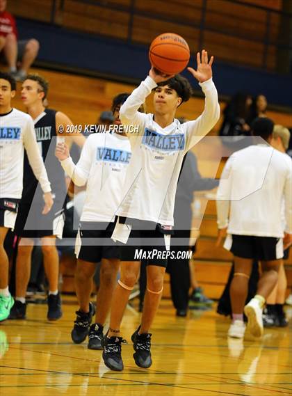 Thumbnail 3 in  Glendale Prep Academy vs Deer Valley (Sunnyslope Hoopsgiving Basketball Tournament) photogallery.