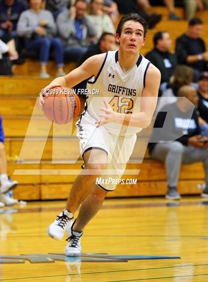 Thumbnail 1 in  Glendale Prep Academy vs Deer Valley (Sunnyslope Hoopsgiving Basketball Tournament) photogallery.