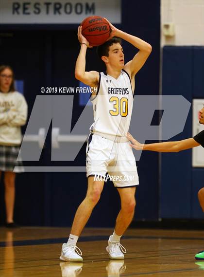 Thumbnail 3 in  Glendale Prep Academy vs Deer Valley (Sunnyslope Hoopsgiving Basketball Tournament) photogallery.