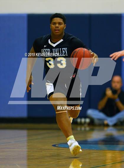 Thumbnail 2 in  Glendale Prep Academy vs Deer Valley (Sunnyslope Hoopsgiving Basketball Tournament) photogallery.