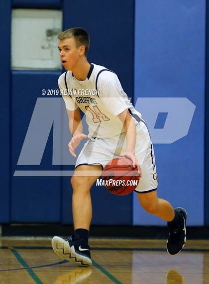 Thumbnail 3 in  Glendale Prep Academy vs Deer Valley (Sunnyslope Hoopsgiving Basketball Tournament) photogallery.