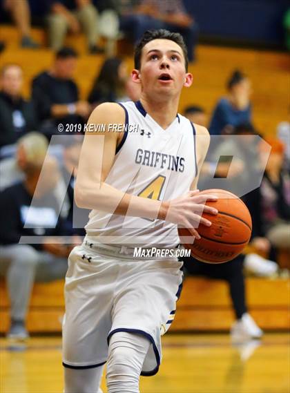 Thumbnail 3 in  Glendale Prep Academy vs Deer Valley (Sunnyslope Hoopsgiving Basketball Tournament) photogallery.
