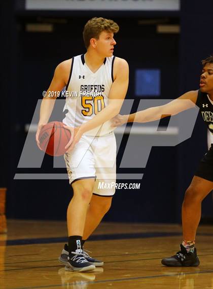 Thumbnail 2 in  Glendale Prep Academy vs Deer Valley (Sunnyslope Hoopsgiving Basketball Tournament) photogallery.