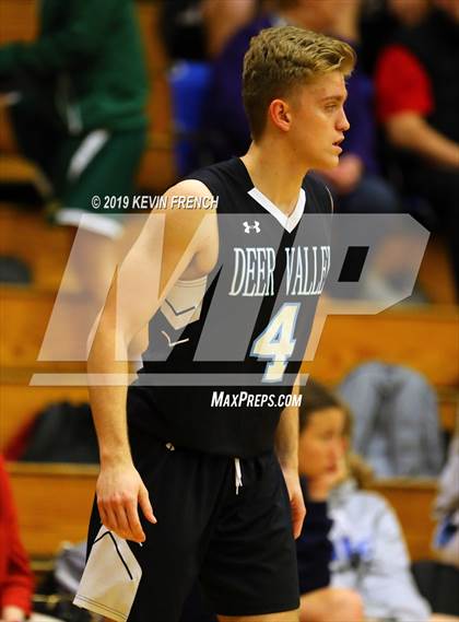 Thumbnail 1 in  Glendale Prep Academy vs Deer Valley (Sunnyslope Hoopsgiving Basketball Tournament) photogallery.