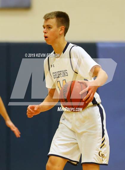 Thumbnail 2 in  Glendale Prep Academy vs Deer Valley (Sunnyslope Hoopsgiving Basketball Tournament) photogallery.