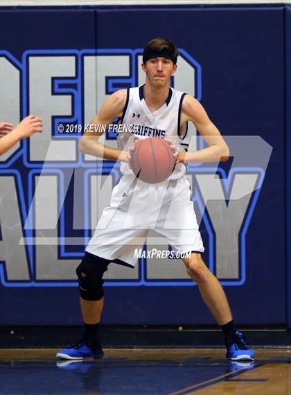 Thumbnail 1 in  Glendale Prep Academy vs Deer Valley (Sunnyslope Hoopsgiving Basketball Tournament) photogallery.