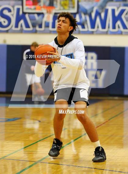 Thumbnail 3 in  Glendale Prep Academy vs Deer Valley (Sunnyslope Hoopsgiving Basketball Tournament) photogallery.