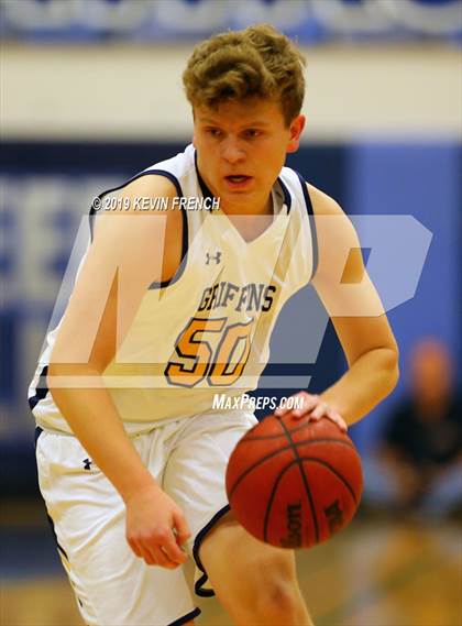 Thumbnail 3 in  Glendale Prep Academy vs Deer Valley (Sunnyslope Hoopsgiving Basketball Tournament) photogallery.