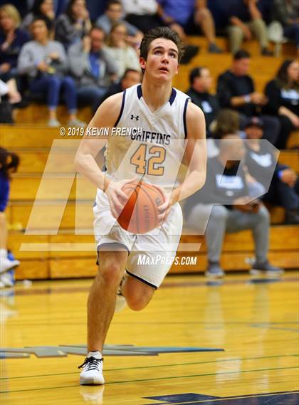 Thumbnail 3 in  Glendale Prep Academy vs Deer Valley (Sunnyslope Hoopsgiving Basketball Tournament) photogallery.