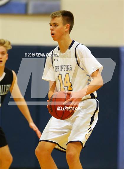 Thumbnail 3 in  Glendale Prep Academy vs Deer Valley (Sunnyslope Hoopsgiving Basketball Tournament) photogallery.
