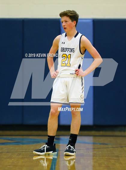 Thumbnail 3 in  Glendale Prep Academy vs Deer Valley (Sunnyslope Hoopsgiving Basketball Tournament) photogallery.