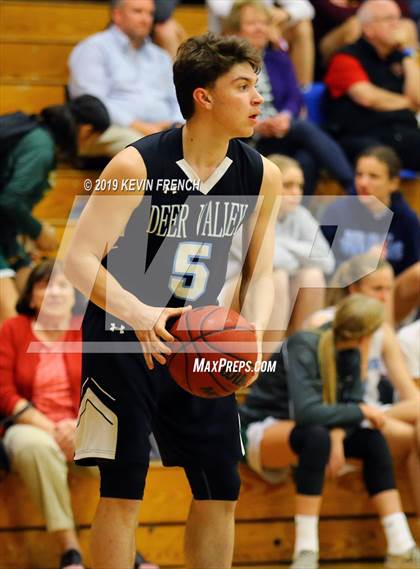 Thumbnail 1 in  Glendale Prep Academy vs Deer Valley (Sunnyslope Hoopsgiving Basketball Tournament) photogallery.