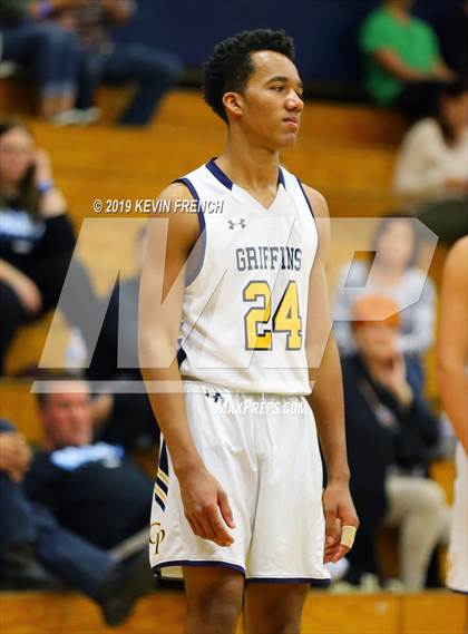 Thumbnail 2 in  Glendale Prep Academy vs Deer Valley (Sunnyslope Hoopsgiving Basketball Tournament) photogallery.