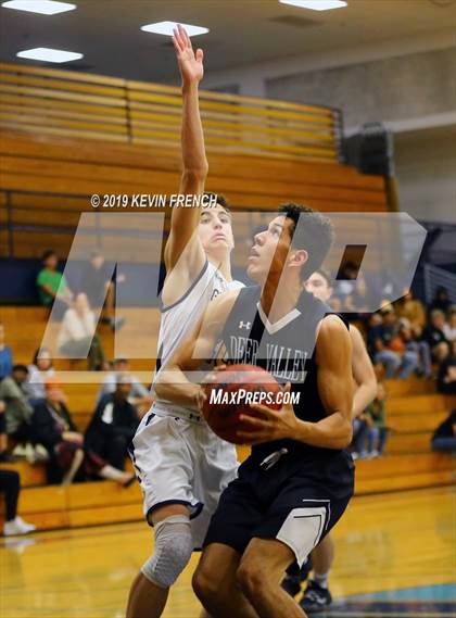 Thumbnail 3 in  Glendale Prep Academy vs Deer Valley (Sunnyslope Hoopsgiving Basketball Tournament) photogallery.