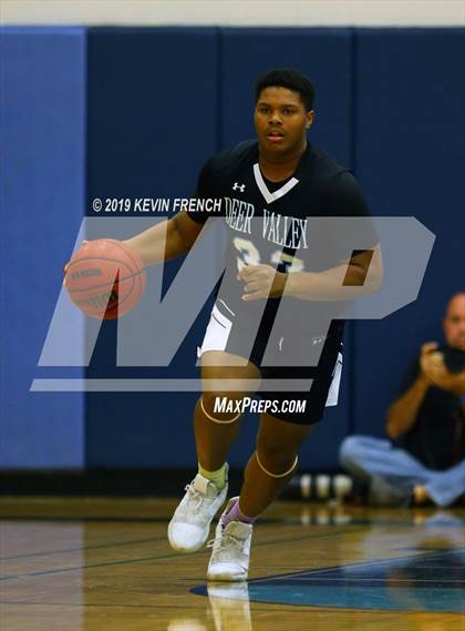 Thumbnail 1 in  Glendale Prep Academy vs Deer Valley (Sunnyslope Hoopsgiving Basketball Tournament) photogallery.
