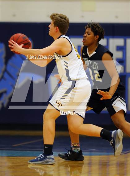 Thumbnail 3 in  Glendale Prep Academy vs Deer Valley (Sunnyslope Hoopsgiving Basketball Tournament) photogallery.