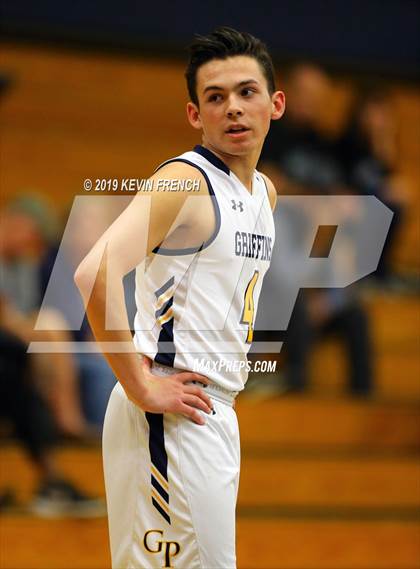 Thumbnail 2 in  Glendale Prep Academy vs Deer Valley (Sunnyslope Hoopsgiving Basketball Tournament) photogallery.