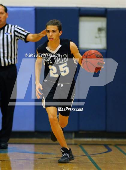 Thumbnail 2 in  Glendale Prep Academy vs Deer Valley (Sunnyslope Hoopsgiving Basketball Tournament) photogallery.