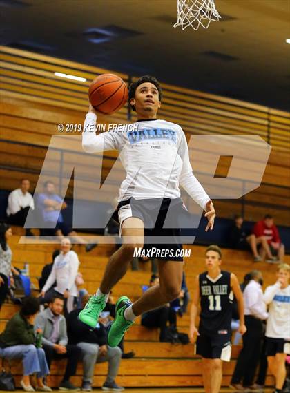 Thumbnail 2 in  Glendale Prep Academy vs Deer Valley (Sunnyslope Hoopsgiving Basketball Tournament) photogallery.