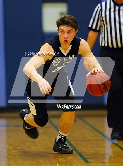 Thumbnail 1 in  Glendale Prep Academy vs Deer Valley (Sunnyslope Hoopsgiving Basketball Tournament) photogallery.