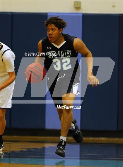 Thumbnail 3 in  Glendale Prep Academy vs Deer Valley (Sunnyslope Hoopsgiving Basketball Tournament) photogallery.