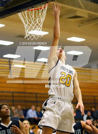 Thumbnail 3 in  Glendale Prep Academy vs Deer Valley (Sunnyslope Hoopsgiving Basketball Tournament) photogallery.