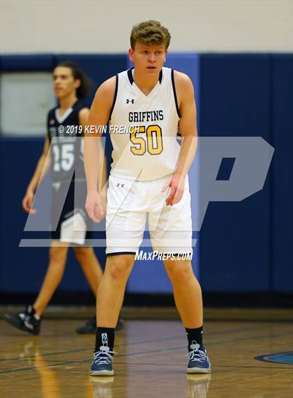Thumbnail 2 in  Glendale Prep Academy vs Deer Valley (Sunnyslope Hoopsgiving Basketball Tournament) photogallery.