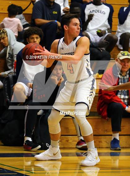 Thumbnail 2 in  Glendale Prep Academy vs Deer Valley (Sunnyslope Hoopsgiving Basketball Tournament) photogallery.