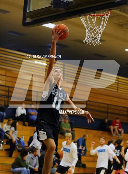 Thumbnail 2 in  Glendale Prep Academy vs Deer Valley (Sunnyslope Hoopsgiving Basketball Tournament) photogallery.