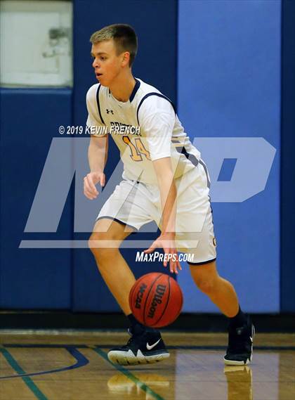 Thumbnail 2 in  Glendale Prep Academy vs Deer Valley (Sunnyslope Hoopsgiving Basketball Tournament) photogallery.