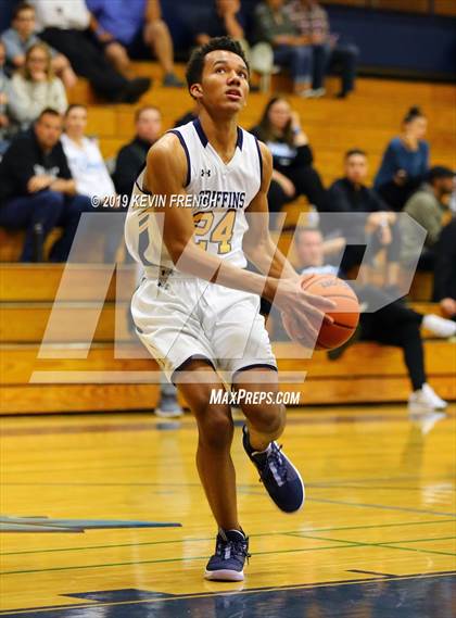 Thumbnail 3 in  Glendale Prep Academy vs Deer Valley (Sunnyslope Hoopsgiving Basketball Tournament) photogallery.