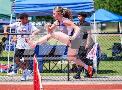Thumbnail 1 in Lake Houston Conquerors Invitational (100M Hurdles) photogallery.