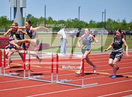 Thumbnail 1 in Lake Houston Conquerors Invitational (100M Hurdles) photogallery.
