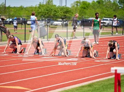 Thumbnail 2 in Lake Houston Conquerors Invitational (100M Hurdles) photogallery.