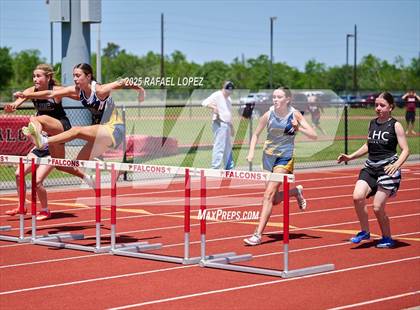 Thumbnail 2 in Lake Houston Conquerors Invitational (100M Hurdles) photogallery.