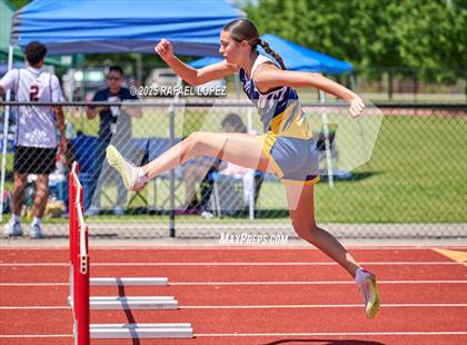 Thumbnail 2 in Lake Houston Conquerors Invitational (100M Hurdles) photogallery.