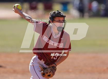 Thumbnail 1 in Harrison vs Brookwood (GHSA 7A Super Regional) photogallery.