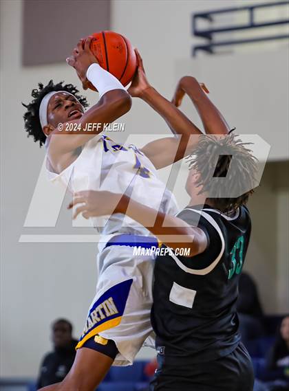Thumbnail 1 in Divine Savior vs Martin County (Miami Holiday Invitational) photogallery.