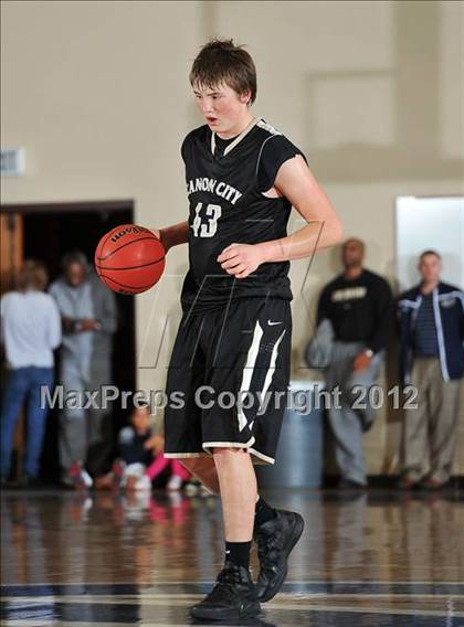 Thumbnail 3 in Canon City @ Valor Christian (CHSAA 4A Second Round) photogallery.